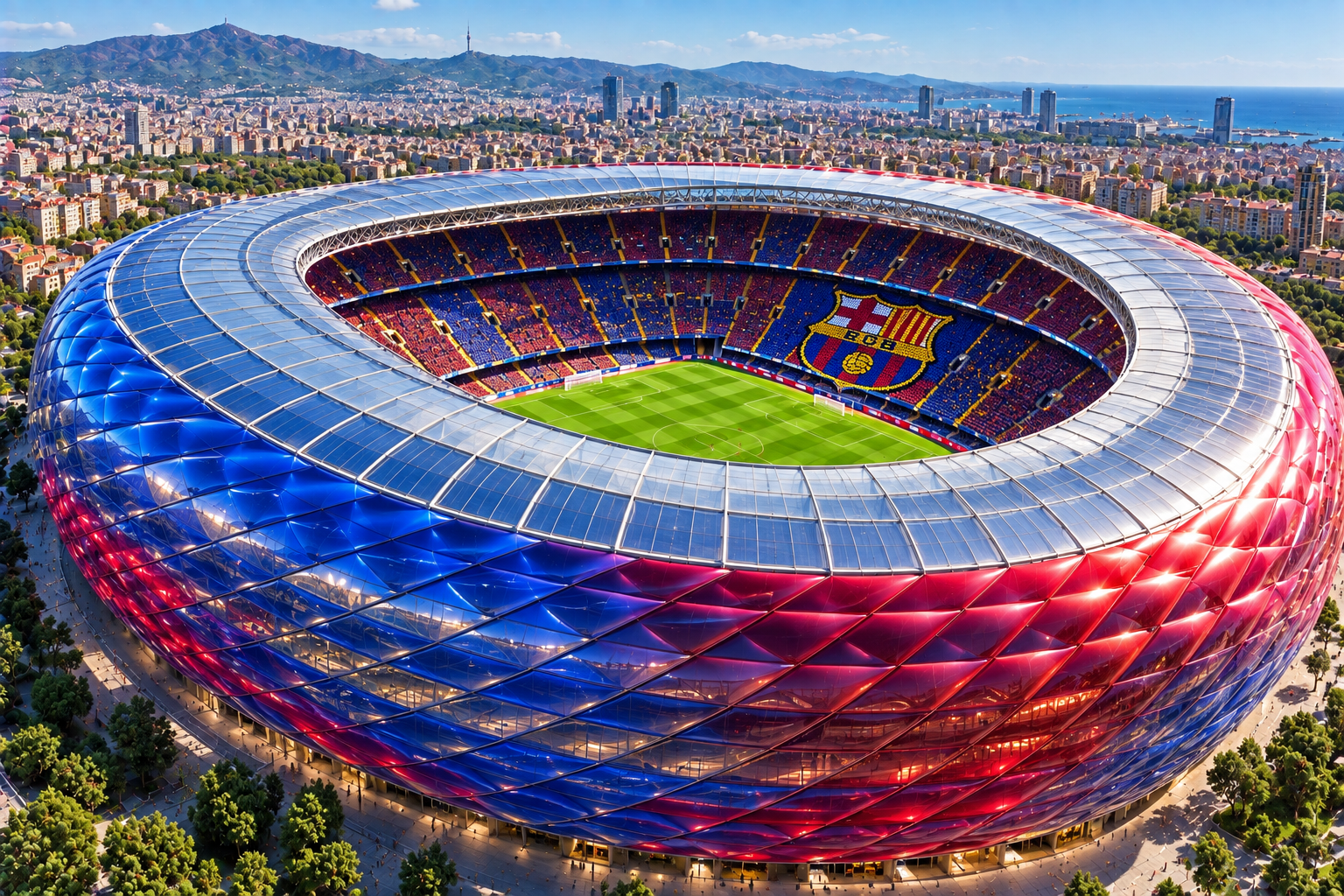FC Barcelona Concept Stadium