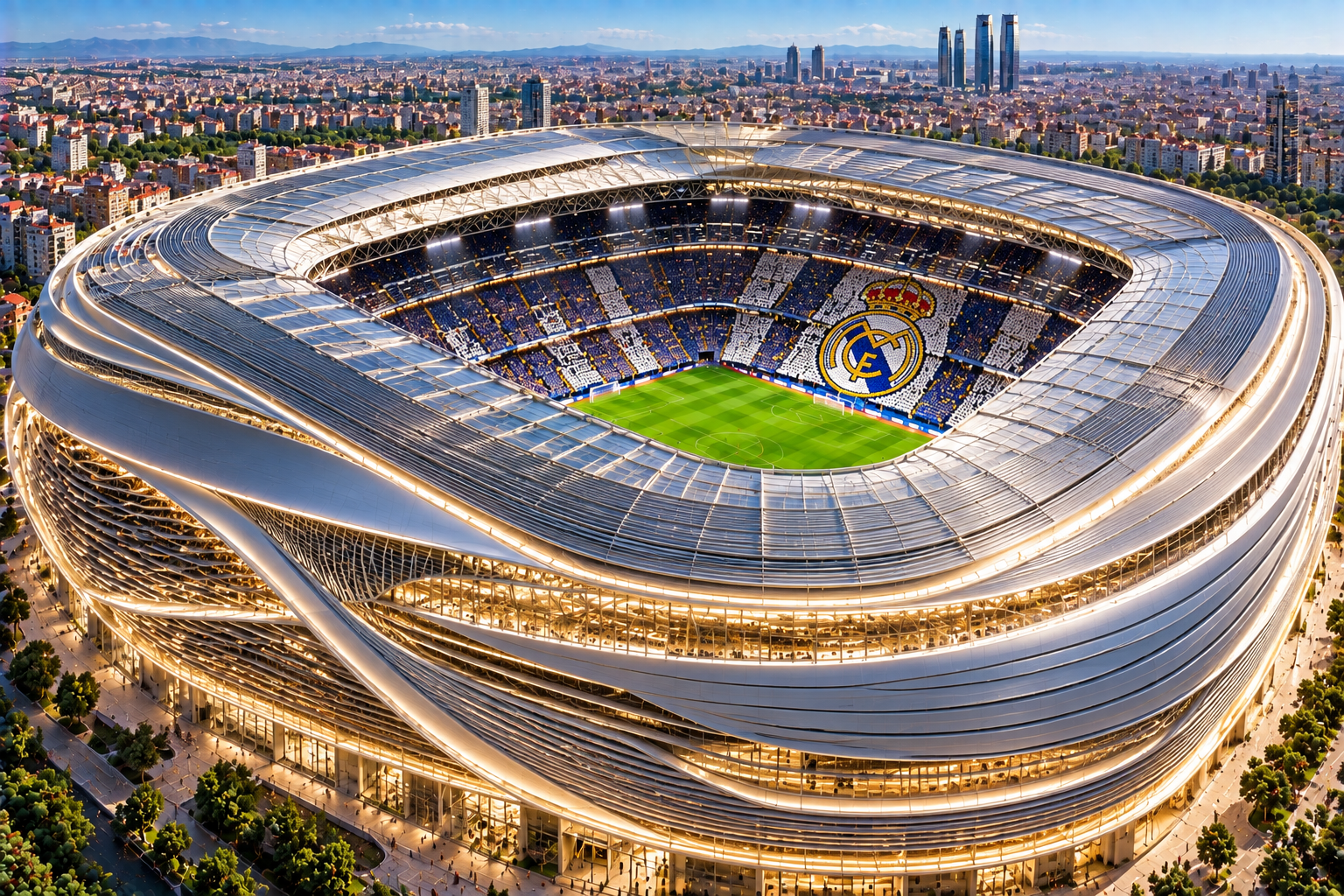 Real Madrid Concept Stadium