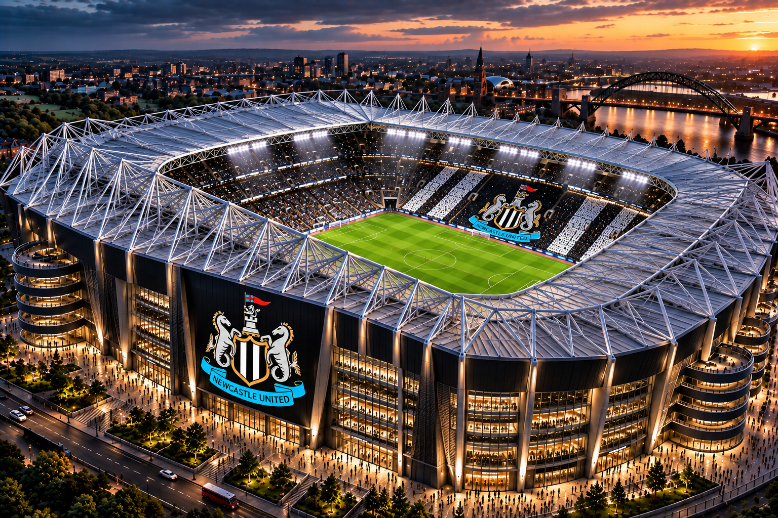 Newcastle Concept Stadium