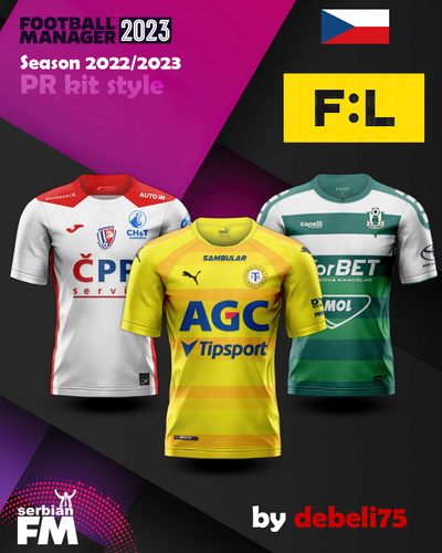 More information about "PR Kits Czech Fortuna Liga 2022/23"