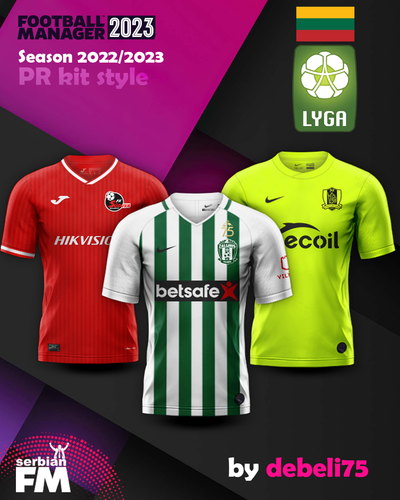More information about "PR Kits Lithuania A Lyga 2022/23"