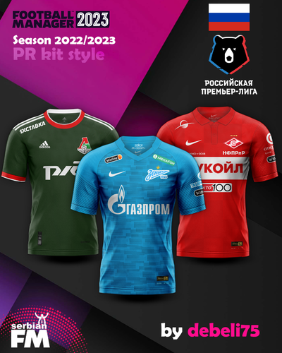More information about "PR Kits Russia Premier League 2022/23"