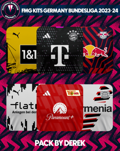 PR Kits - German Bundesliga 2023/24